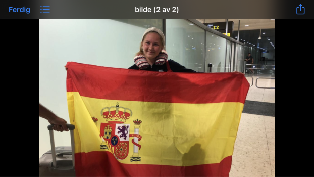 Hokksund Rotary Klubb `s Utvekslingsstudent i Spania